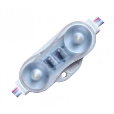 Modulo 2 LED SMD2835 - 1 W 12V con lupa